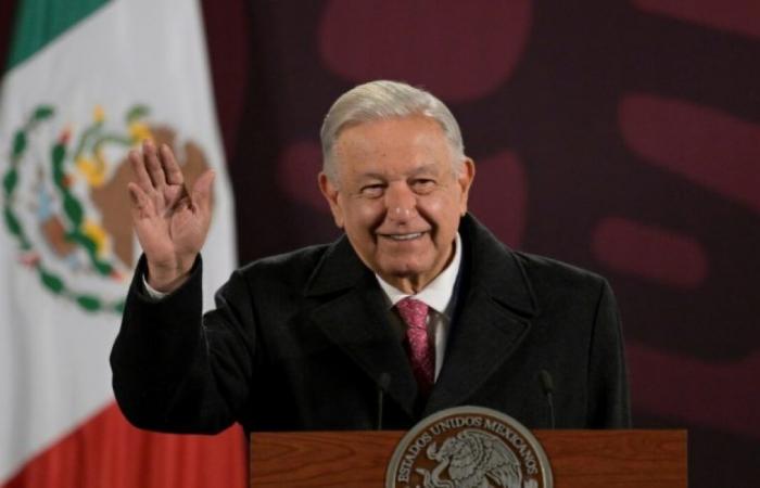 Le président Andres Manuel López Obrador sort satisfait de sa 1438ème conférence de presse