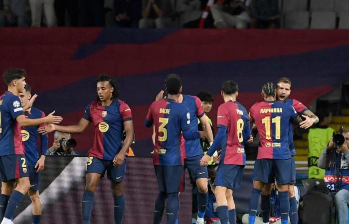 Regardez… Barcelone et Manchester City gagnent et Arsenal bat Saint-Germain