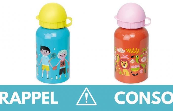 ces bouteilles d’eau pour enfants ne doivent absolument pas être utilisées