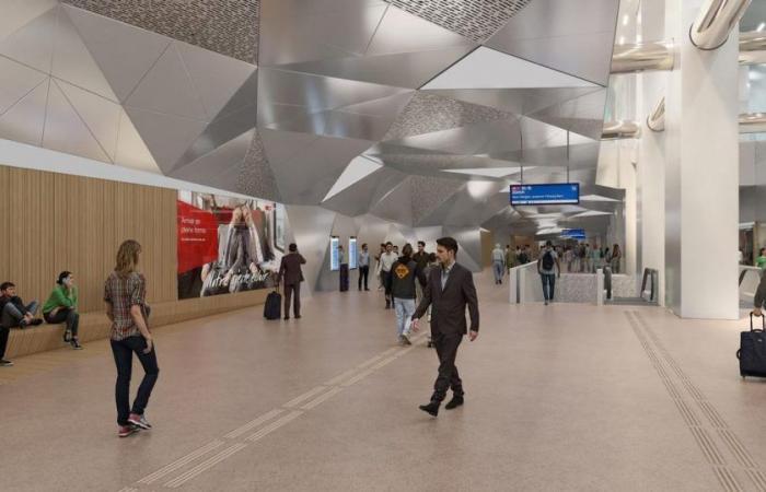 A Genève, le futur visage de la station de métro Cornavin dévoilé