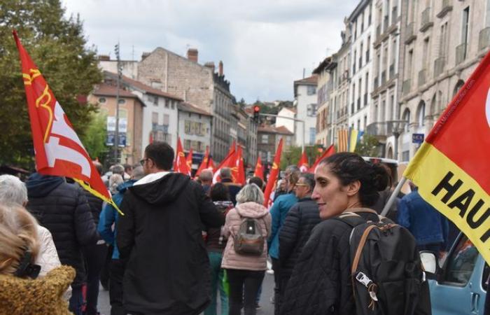 plus de 350 manifestants au Puy