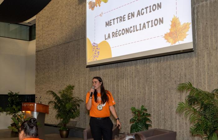 La communauté universitaire se mobilise pour la Journée nationale de la vérité et de la réconciliation • Néo UQTR