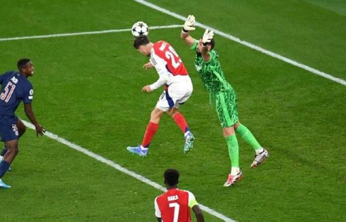 Dominé, le PSG s’incline logiquement face à Arsenal