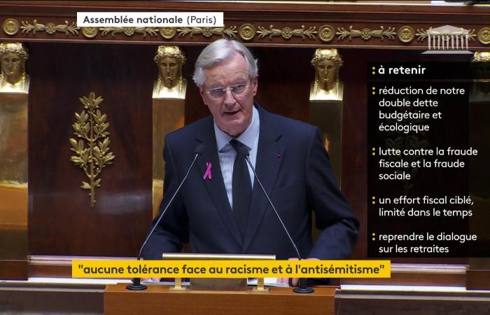 Fiscalité, sécurité, proportionnelle, retraites… Ce qu’il faut retenir du discours de politique générale de Michel Barnier