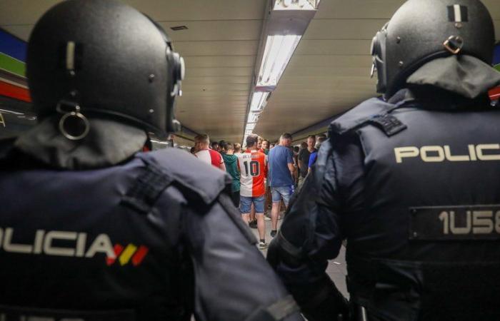 Monuments protégés, terrasses interdites, alcool limité… Gérone se barricade avant l’arrivée probable des hooligans du club de Rotterdam