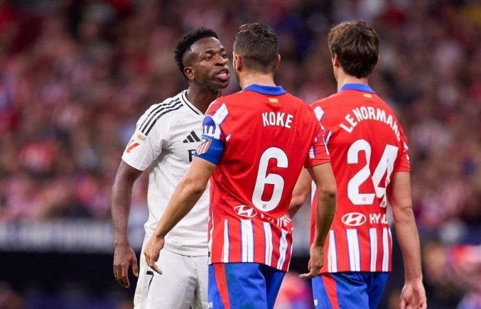 le grand chambrage de Vinicius contre Koke