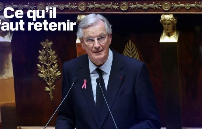 Impôts, retraites, immigration… Ce qu’il faut retenir du discours de politique générale de Michel Barnier