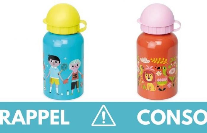 ces bouteilles d’eau pour enfants ne doivent absolument pas être utilisées