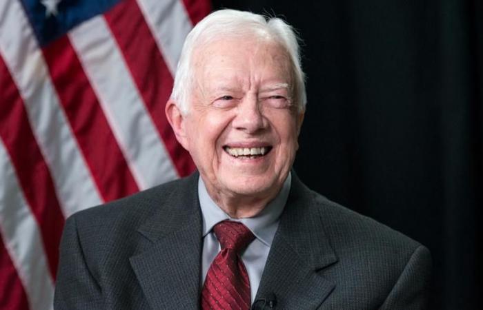 Jimmy Carter, ancien président américain et prix Nobel de la paix, fête ses 100 ans