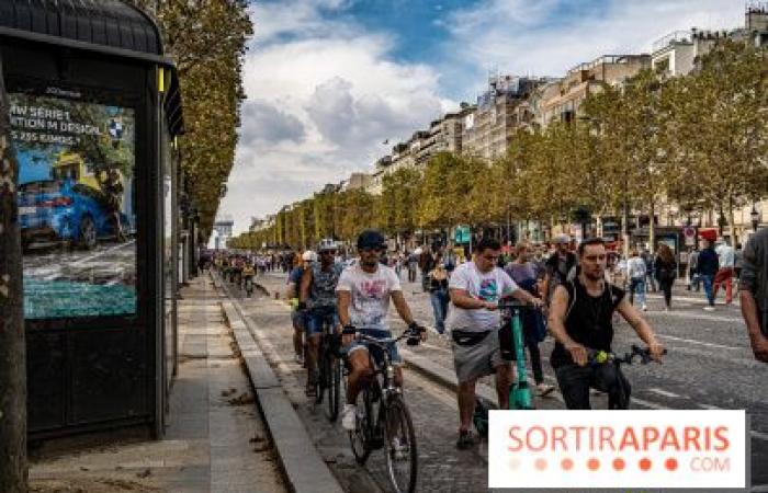 une journée sans voiture sur la célèbre avenue en octobre