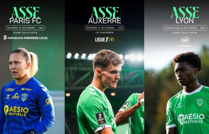 Vivez le football et l’AS Saint-Étienne ce week-end !