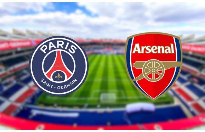 Diffusion Arsenal/PSG – Heure et chaîne pour voir le match