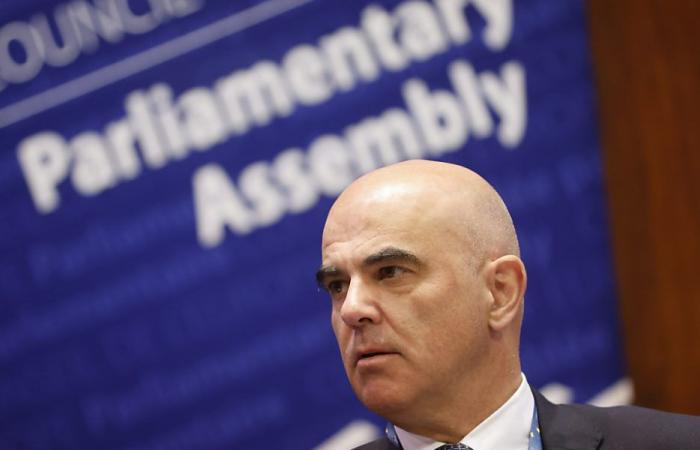 Alain Berset présente ses priorités à Strasbourg