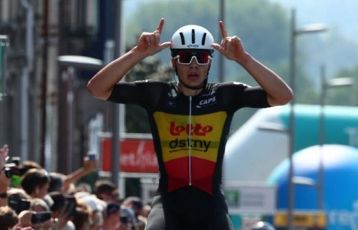 Arnaud De Lie a porté ses couleurs nationales au sommet et avec force à Binche