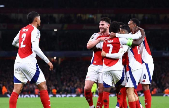 Arsenal domine le PSG, Manchester City, le Barça, l’Inter et Dortmund (vidéos)