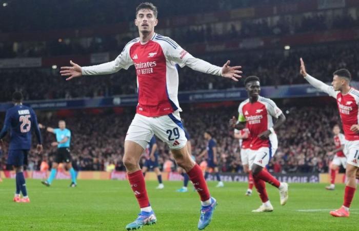 Arsenal fait preuve d’une force et d’une profondeur impressionnantes en battant le PSG