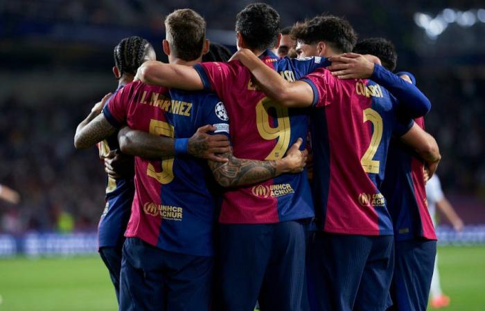 Les scores de la manita infligés par les Blaugrana en Ligue des Champions