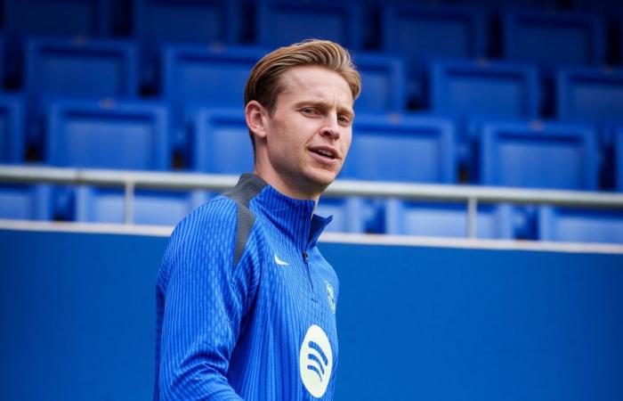 Frenkie de Jong avec le feu vert médical en groupe pour la réception des Young Boys