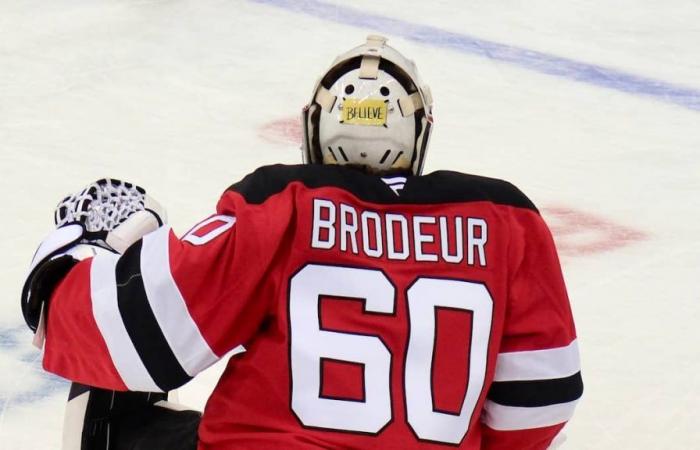 Le fils de Martin Brodeur bat les Rangers