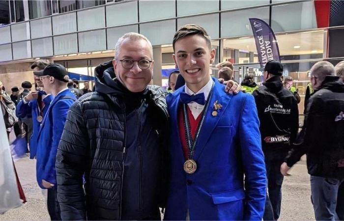 ce jeune apprenti brille avec une médaille internationale en plomberie et chauffage