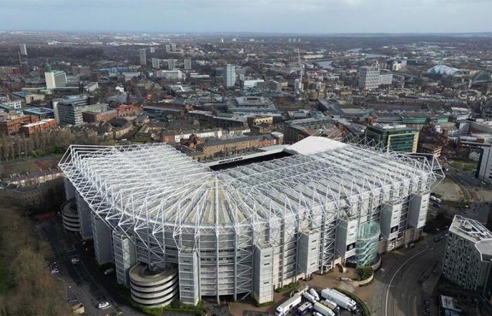 Tous les joueurs du football anglais rêvent de jouer dans des stades comme St James’ Park – Omar Bugiel