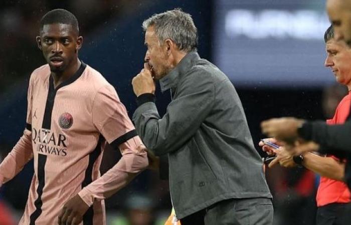 Luis Enrique refuses to speak about Ousmane Dembélé –