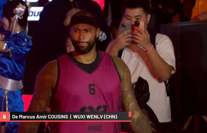 DeMarcus Cousins ​​​​a disputé son premier match sur le circuit 3×3