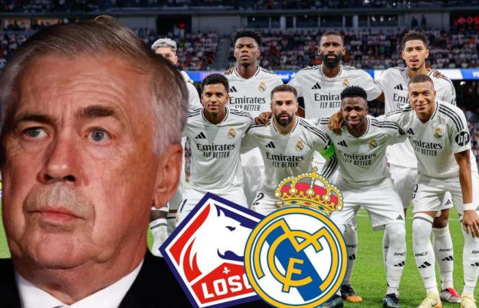 Ancelotti surprend avec sa composition à Lille, avec Endrick et sans Güler