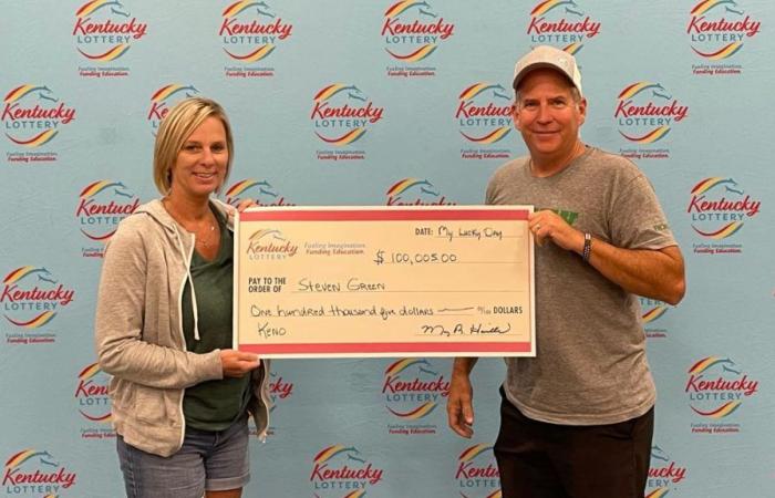 Un couple de l’Ohio gagne gros au jeu de la loterie du Kentucky