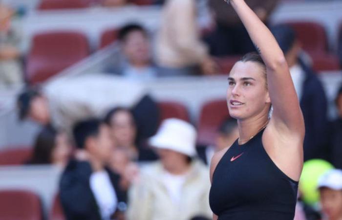 Aryna Sabalenka en quarts de finale après sa victoire contre Madison Keys, son 15e succès consécutif