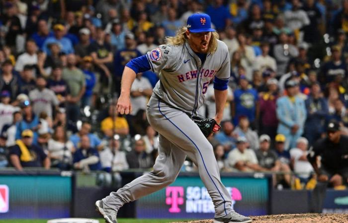 Mets Pitching prend sa retraite des 17 derniers frappeurs de Milwaukee