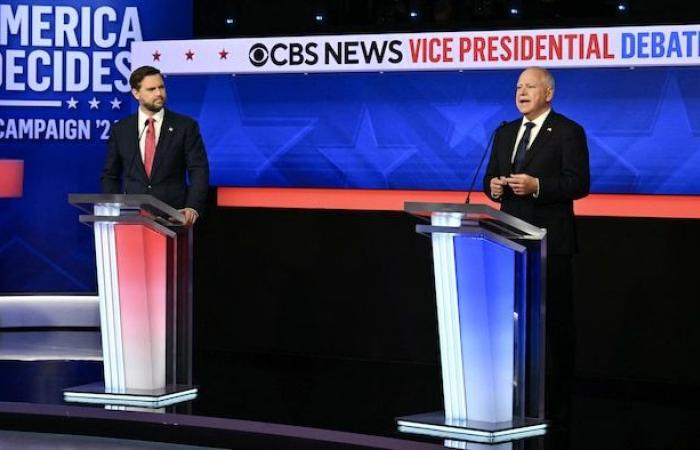 Élection présidentielle américaine : un débat Vance-Walz courtois et ciblé