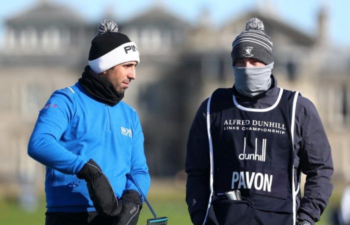 Adrien Saddier et Matthieu Pavon en bonne compagnie avec deux patrons français à St Andrews