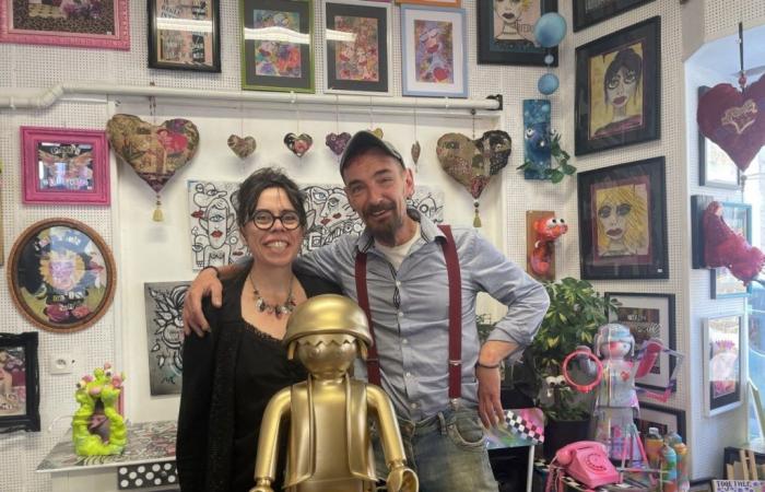 Un couple d’artistes ouvre une boutique à l’univers fou, à Villedieu-les-Poêles