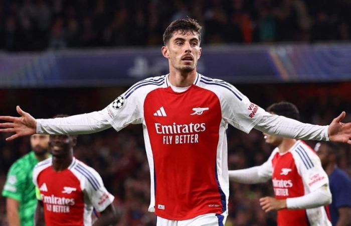 “Puissants”, “décisifs”, “dans une nouvelle dimension”, les Anglais s’extasient auprès de Havertz, bourreau du PSG