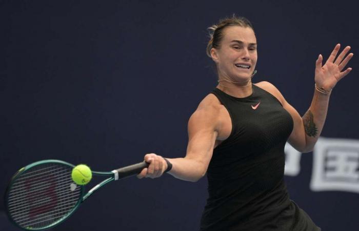 Aryna Sabalenka progresse en 1/4 à Pékin