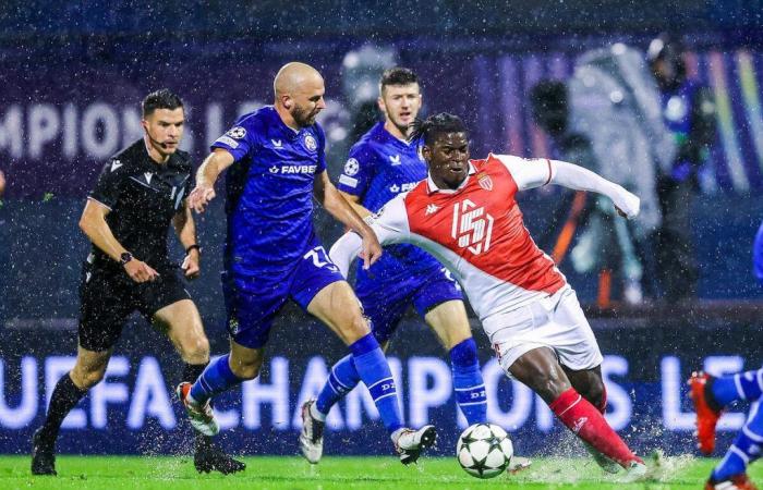 Monaco arrache un point dans la poule de Zagreb