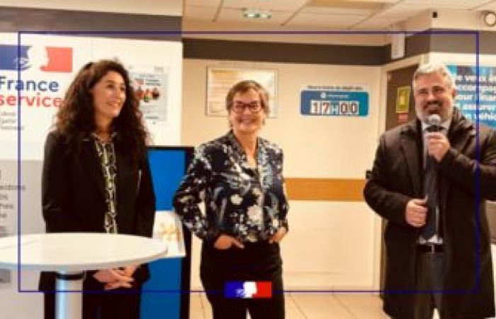 Inauguration d’un nouvel espace services France à Poste Plaisance