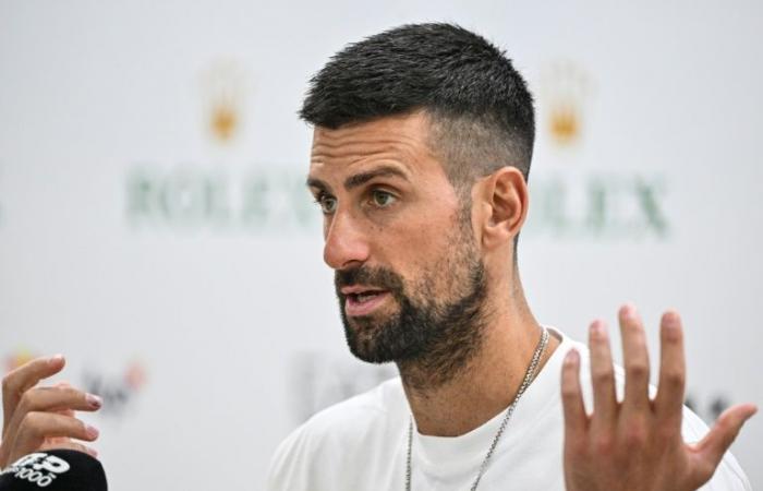 Djokovic espère que « l’affaire » Sinner sera résolue « le plus rapidement possible »