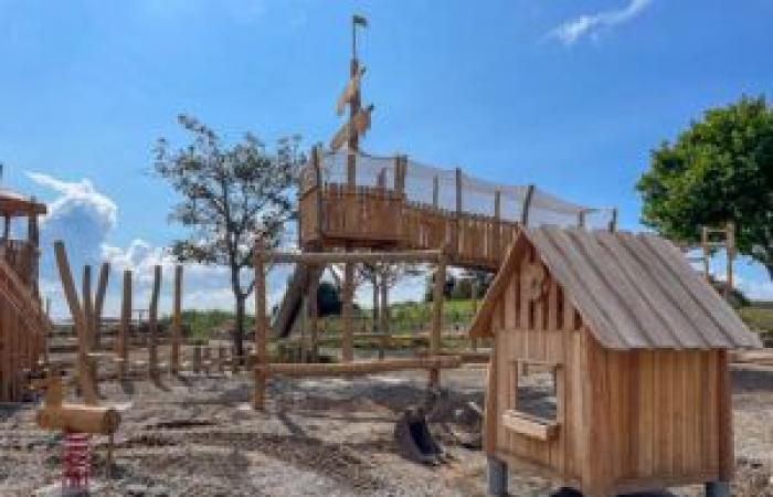 Work is progressing at Parc de l’Océan