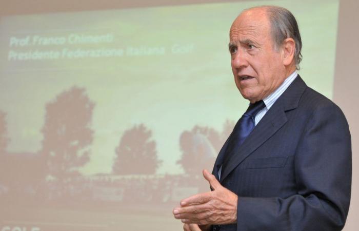 Décès de Franco Chimenti, président de la Fédération italienne de golf