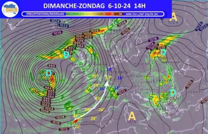 Luc Trullemans n’arrive pas avec de bonnes nouvelles pour les prochains jours…