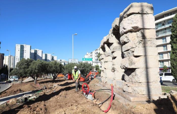 Le carrefour de la Porte des Oliviers à Toulon se refait une beauté