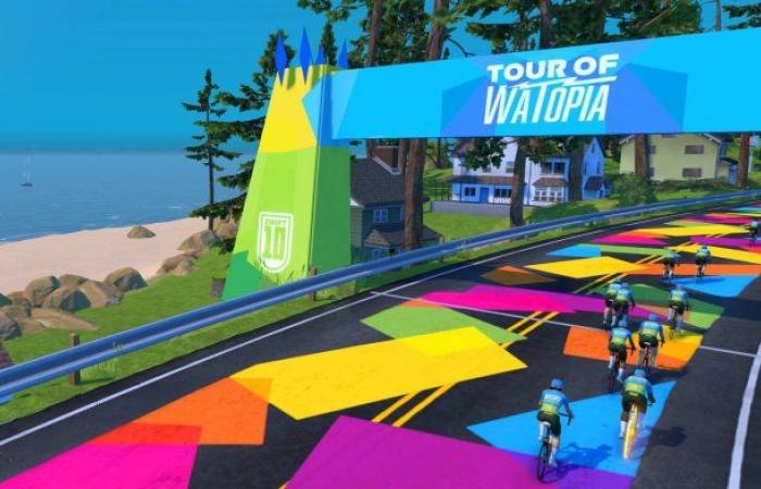 Tour de Watopia 2024, les festivités continuent pour les 10 ans de Zwift