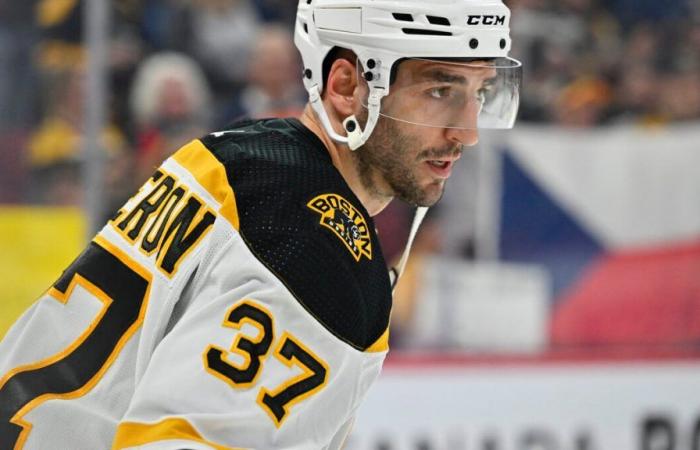 L’un des plus grands fans de Patrice Bergeron sera sur la glace du Centre Vidéotron jeudi soir