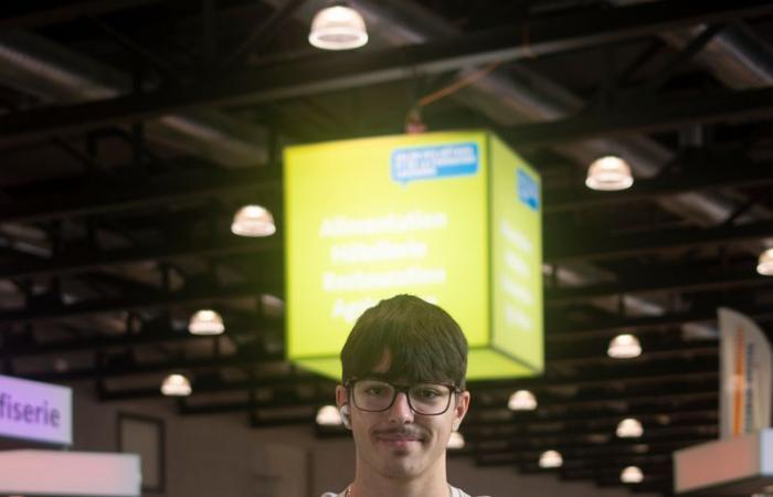 apprentis journalistes au salon de l’emploi