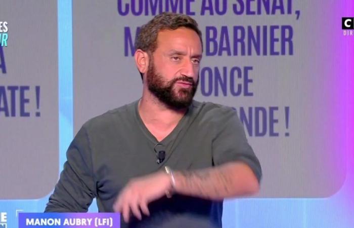 Cyril Hanouna criticizes Manon Aubry (LFI), who refuses to come in “Touche pas à mon poste” on C8