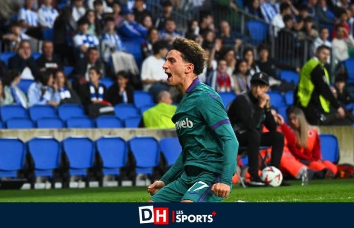 Théo Leoni après son but sensationnel pour Anderlecht en Ligue Europa : « Zeno Debast m’a inspiré »