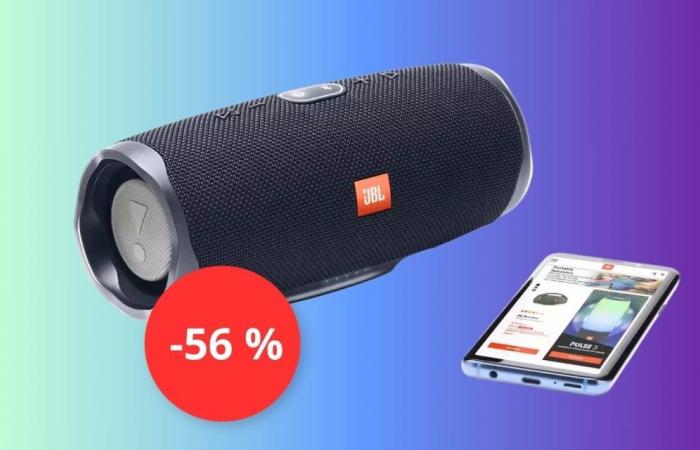 Profitez vite de -56% sur l’époustouflante enceinte JBL Charge 4, avant que cette offre exclusive ne disparaisse