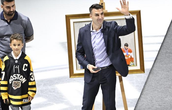 Jeu des Kings de Los Angeles | Québec rend un vibrant hommage à Patrice Bergeron